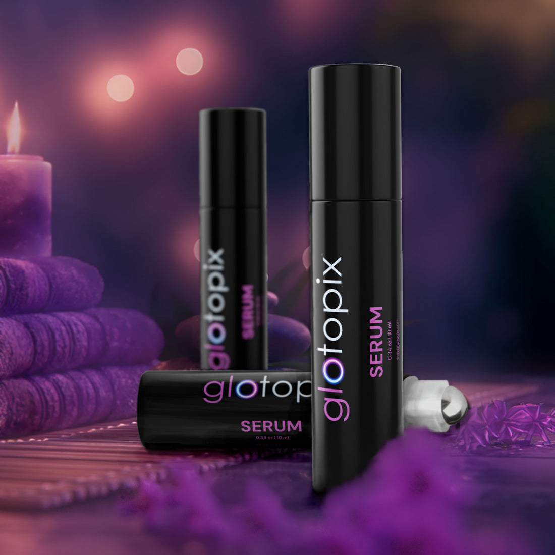 Glotopixâ„¢ Serum Roller 3-pack