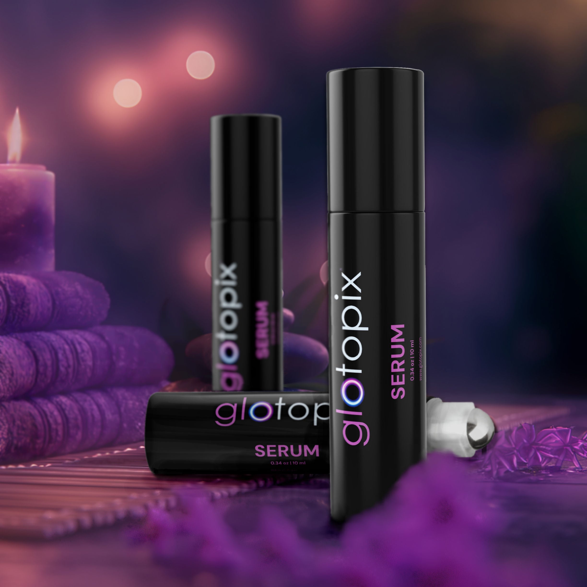 Glotopix™ Serum Roller 3-pack